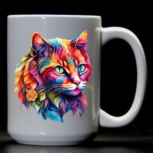 Colorful  Cat
